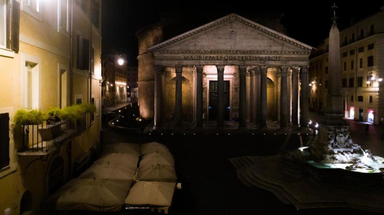 Pantheon Balcony Morgana Suite Rom Eksteriør billede