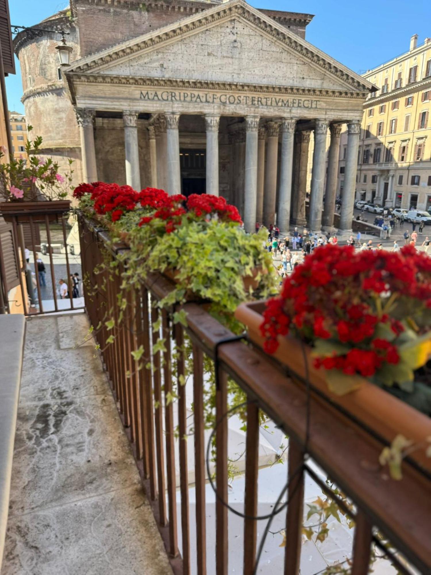 Pantheon Balcony Morgana Suite Rom Eksteriør billede